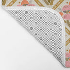 Mushrooms and Moons - Light Bath Mat Gallery Image 2