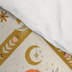 Mushrooms and Moons - Light Comforter Gallery Image 4