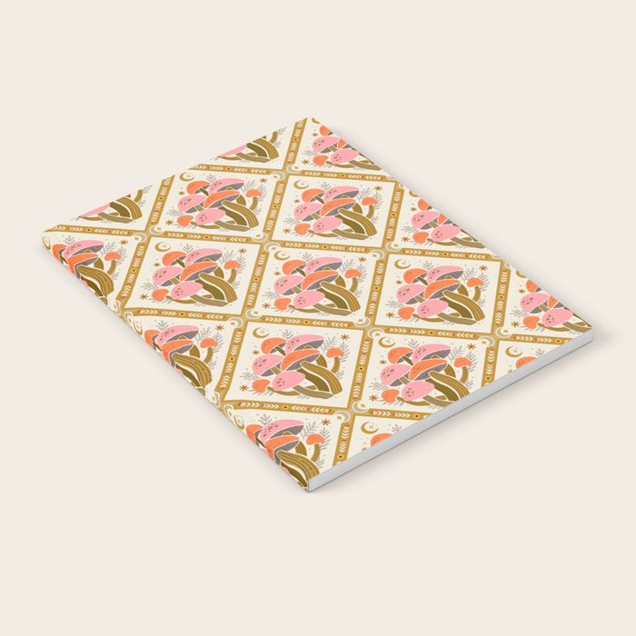 Mushrooms and Moons - Light Notebook Gallery Image 1