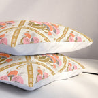 Mushrooms and Moons - Light Pillow Sham Gallery Image 3
