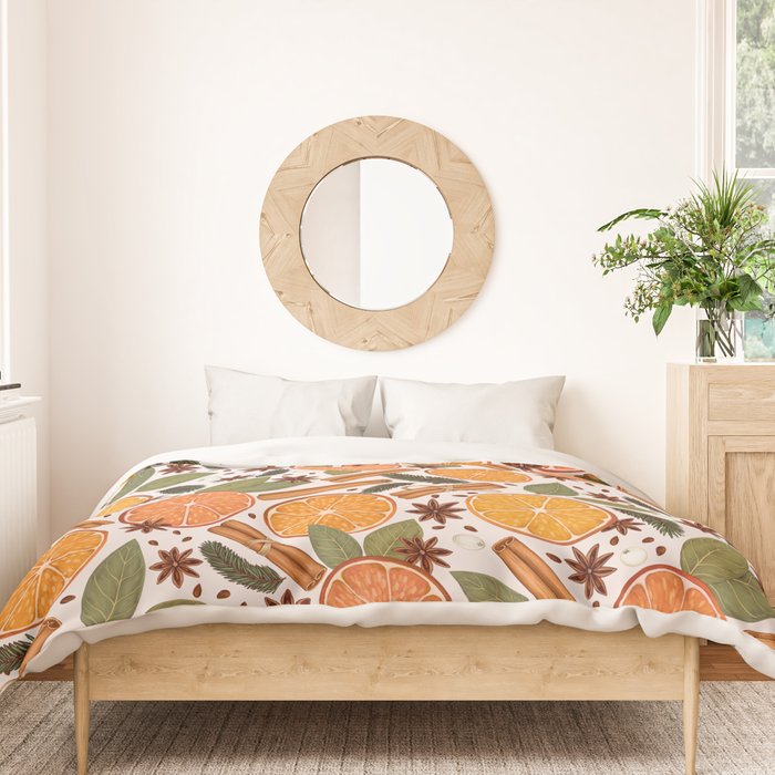 Winter Spices Duvet Cover Gallery Image 3