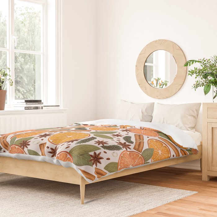 Winter Spices Duvet Cover Gallery Image 2