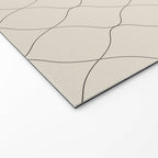 Alva Line Pattern - Smoke Welcome Mat Gallery Image 2