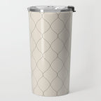 Alva Line Pattern - Smoke Travel Mug Gallery Image 2