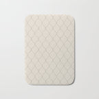 Alva Line Pattern - Smoke Bath Mat Gallery Image 1