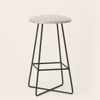 Alva Line Pattern - Smoke Stool Gallery Image 1