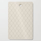 Alva Line Pattern - Smoke Cutting Board Gallery Image 1