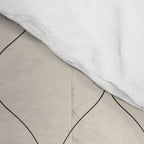Alva Line Pattern - Smoke Comforter Gallery Image 4