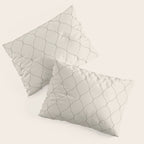 Alva Line Pattern - Smoke Pillow Sham Gallery Image 3