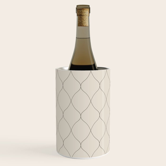 Alva Line Pattern - Smoke Wine Chiller Gallery Image 2