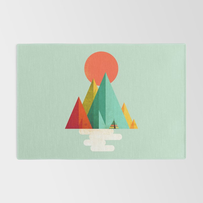 Little Geometric Tipi Rug Gallery Image 2