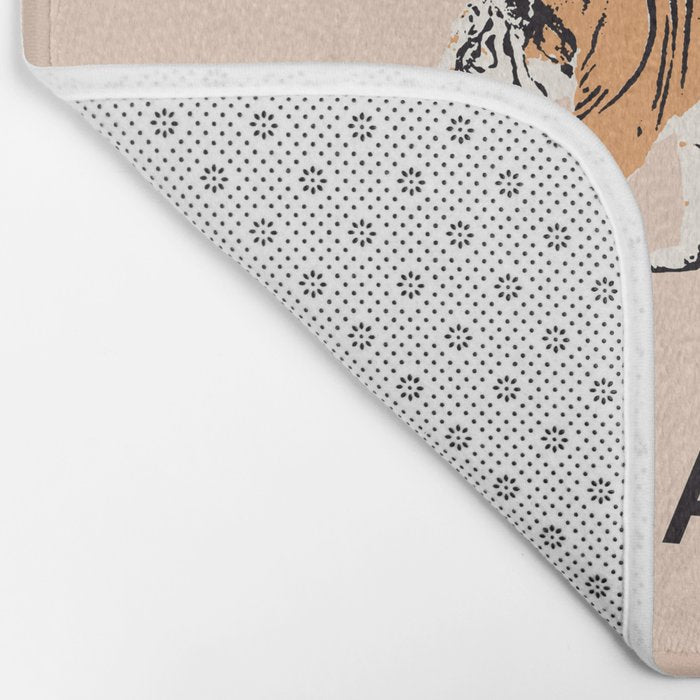 ROOOOAAAAR ! - Tiger Bath Mat Gallery Image 2