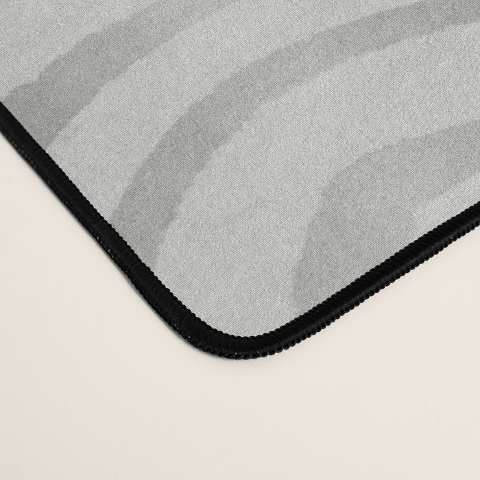 Abstract Botanical Mid Century Art Greenish Grey Desk Mat Gallery Image 4