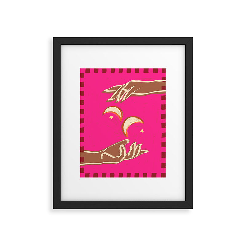 A Couple Of Moons Framed Art Print Gallery Image 5
