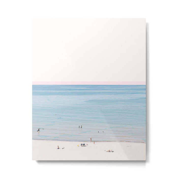 A Day at The Beach #society6 #decor #buyart Metal Print Gallery Image 1