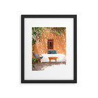 A Relaxed Afternoon | Tropical Summer Architecture | Buildings India Travel Bohemian Décor Painting Framed Art Print Gallery Image 4