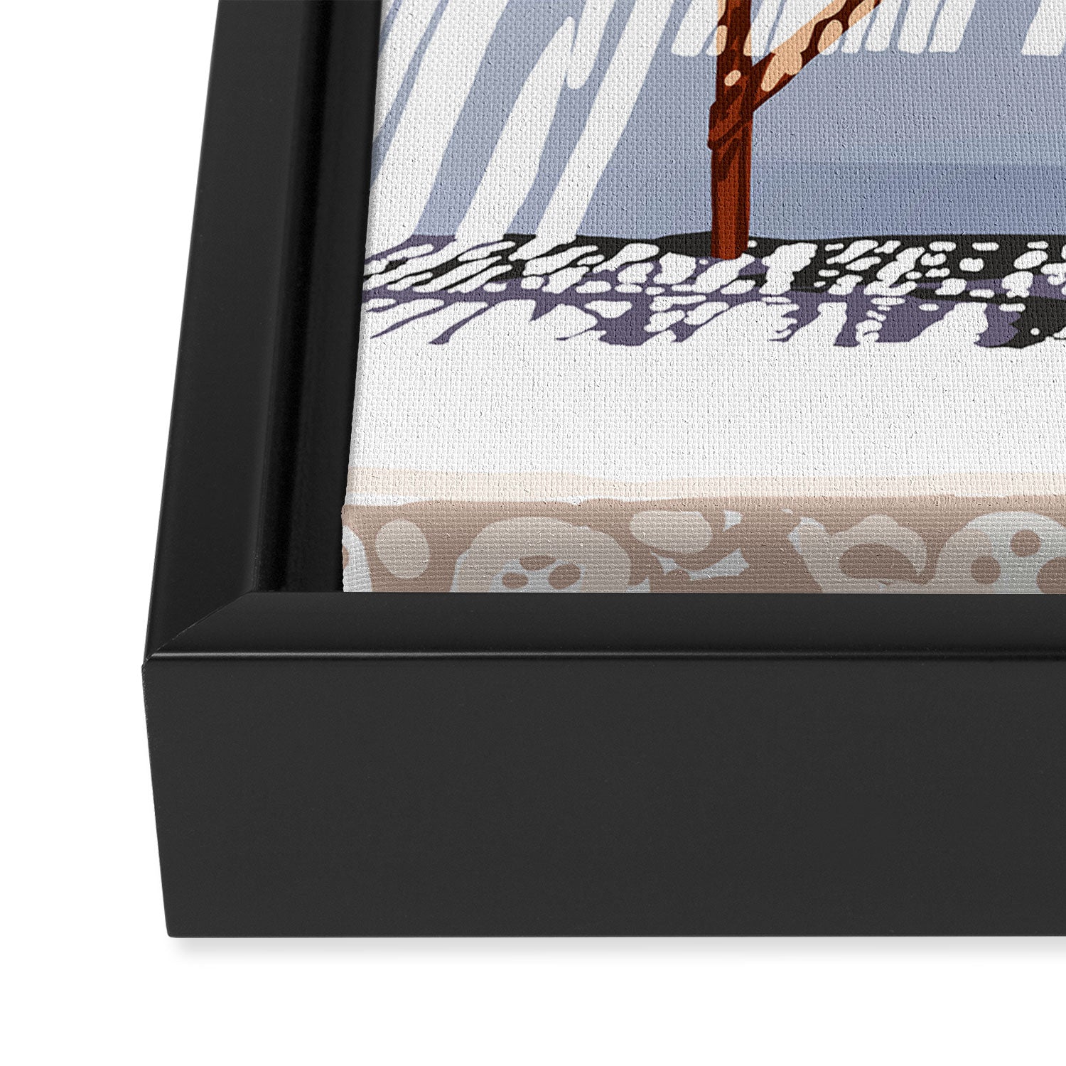 A Slow Sunday Framed Canvas Print Gallery Image 3
