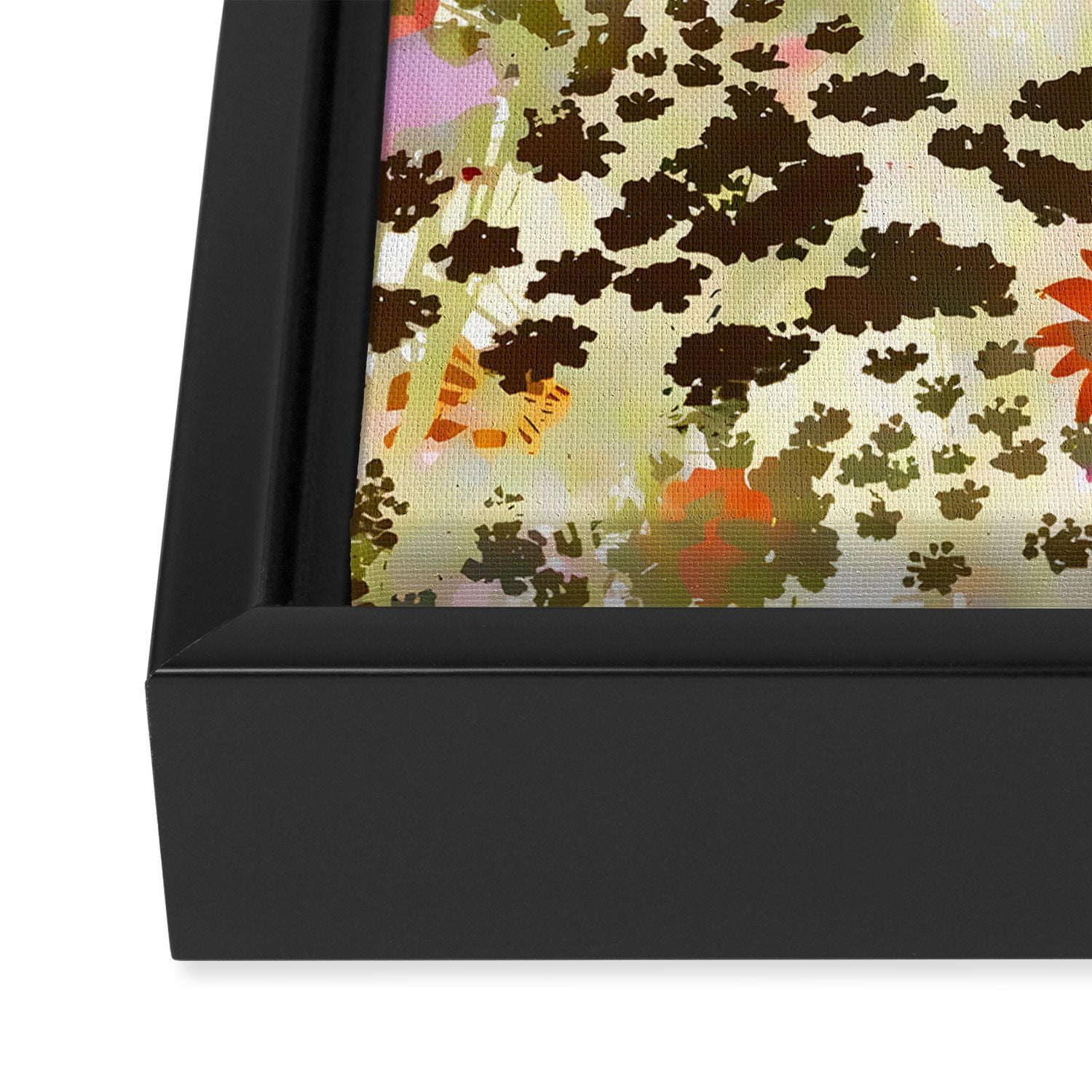 A Sunlit Meadow Framed Canvas Print Gallery Image 3