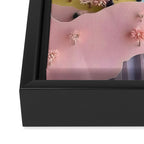 Assemblage Pastel Valley Framed Canvas Print Gallery Image 3