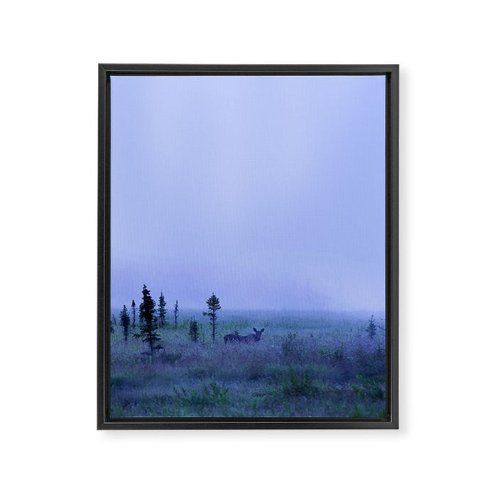 *At The End Of The Day* #society6 Framed Canvas Print Gallery Image 1