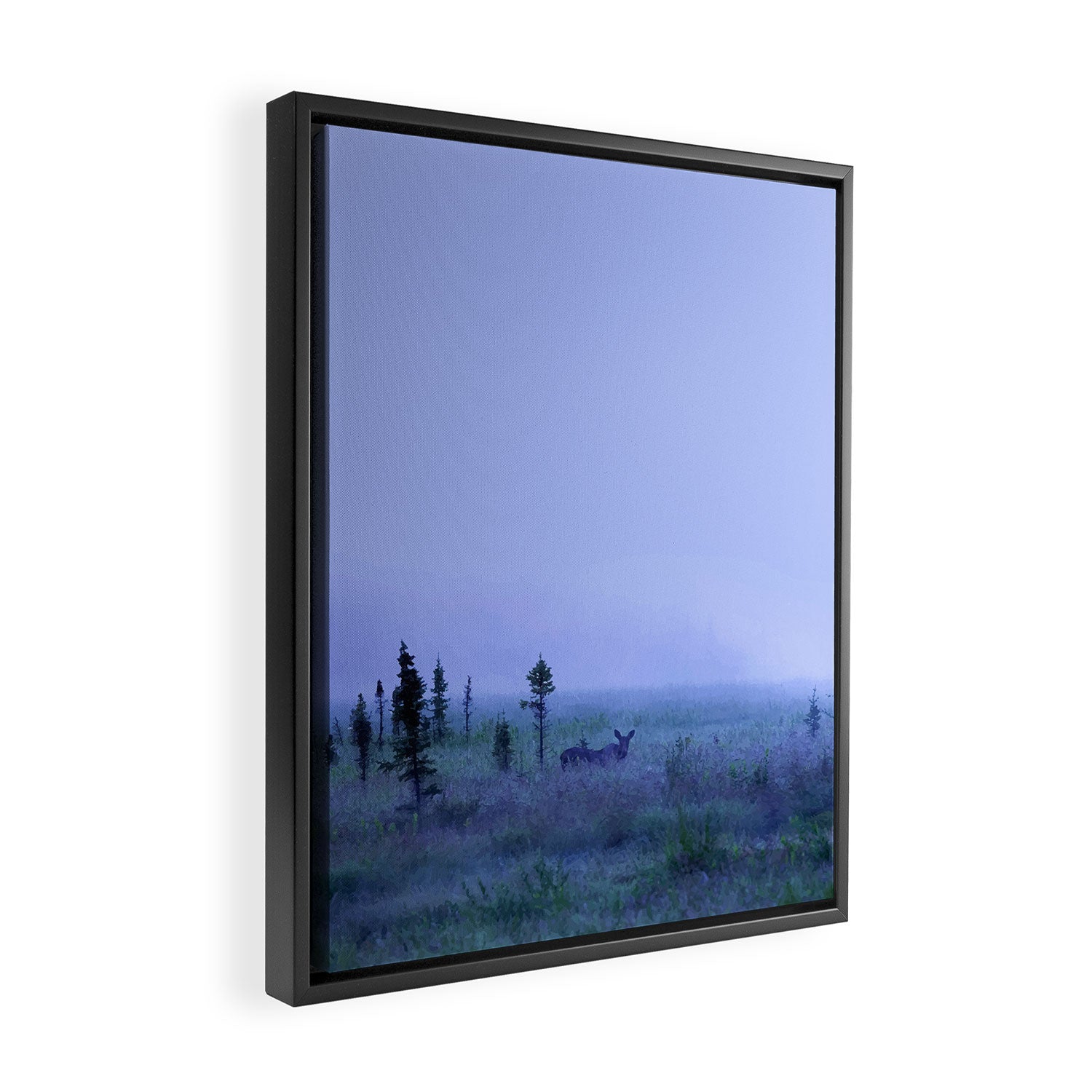 *At The End Of The Day* #society6 Framed Canvas Print Gallery Image 2