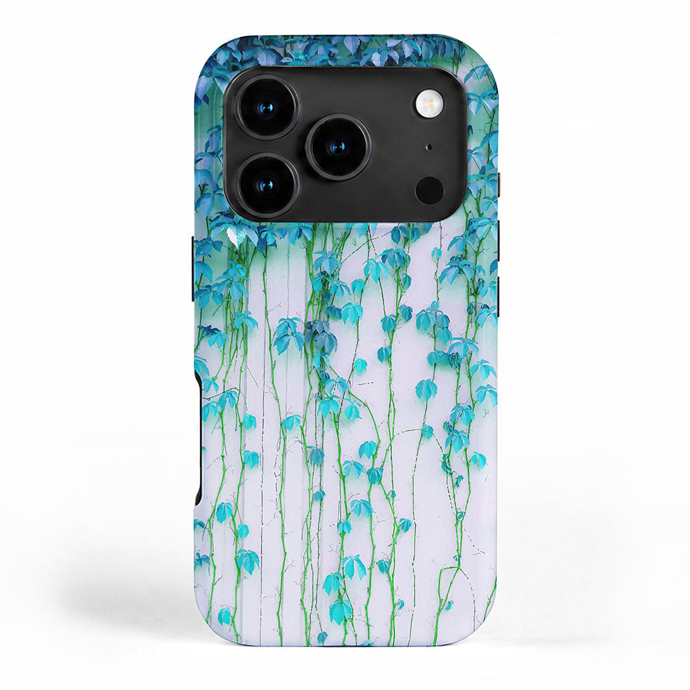 Average Absence, Botanical Minimal Nature Creepers Plants, Tropical Watercolor Bohemian Painting iPhone Case Gallery Image 1