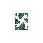 Banana Leaf Watercolor Painting, Tropical Nature Botanical Palm Illustration Bohemian Minimal Luxe Art Print Gallery Image 1