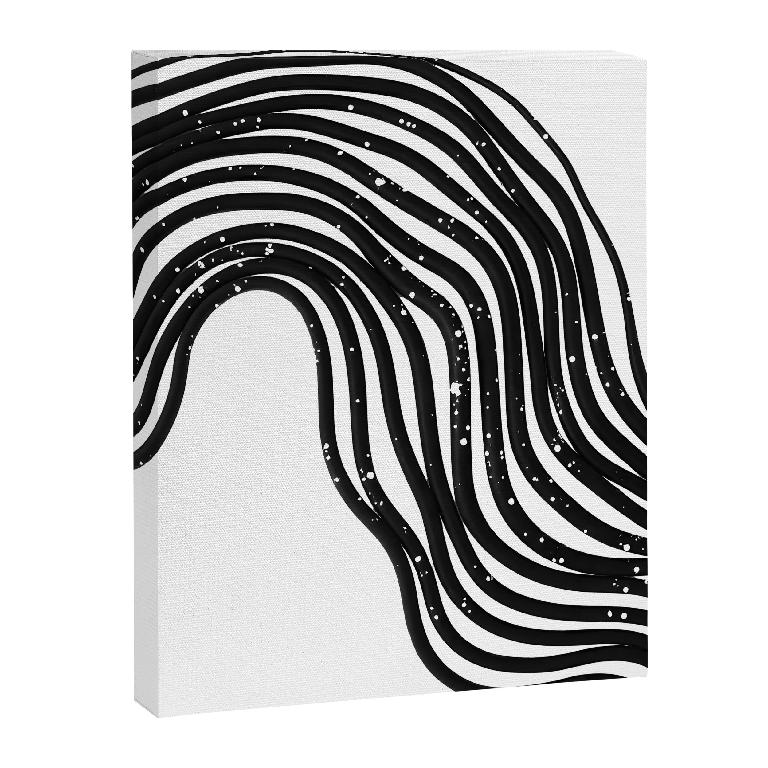 Be Wavy, Never Straight Canvas Print Gallery Image 6