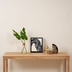 Be Wavy, Never Straight Framed Canvas Print Gallery Image 4