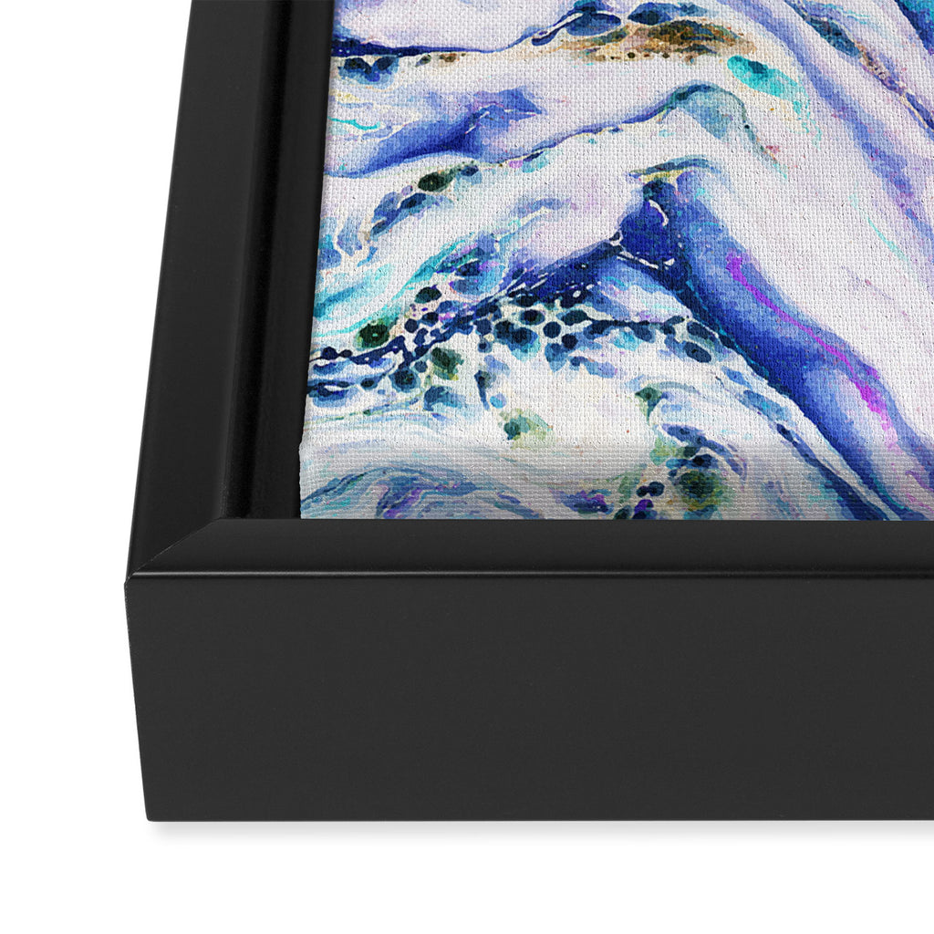 Blue Acid #society6 #buyart #decor Framed Canvas Print Gallery Image 3
