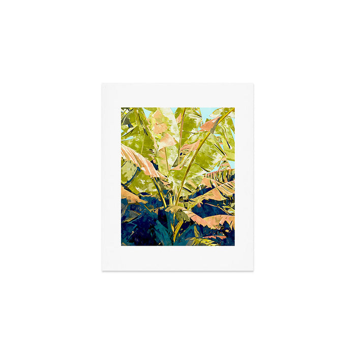Blush Banana Tree Art Print Gallery Image 1