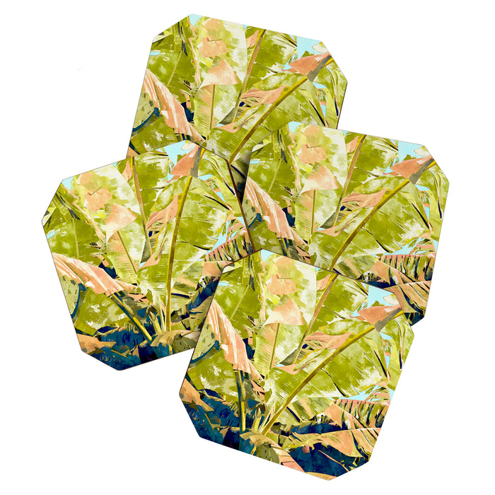 Blush Banana Tree Coaster Gallery Image 1