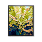 Blush Banana Tree Framed Canvas Print Gallery Image 6