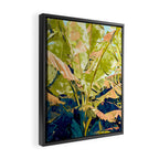 Blush Banana Tree Framed Canvas Print Gallery Image 2