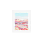 Blush Clouds #digital #photography Art Print Gallery Image 1