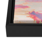 Blush Clouds #digital #photography Framed Canvas Print Gallery Image 3