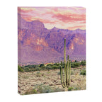 Cactus Sunset #digitalart #nature Canvas Print Gallery Image 6