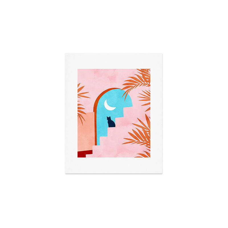 Catrospection Art Print Gallery Image 1