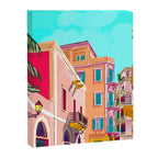 Colorful Houses Canvas Print Gallery Image 6