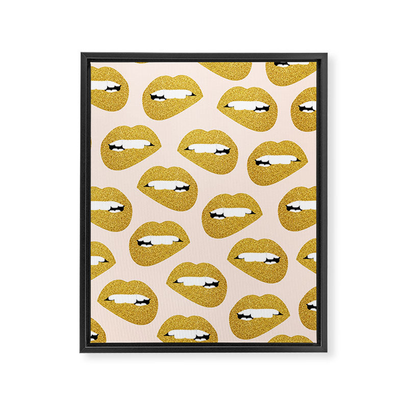Don't Speak Evil #society6 #decor #buyart Framed Canvas Print Gallery Image 6