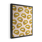 Don't Speak Evil #society6 #decor #buyart Framed Canvas Print Gallery Image 2