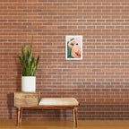 Flamingo & Cactus #society6 #decor #buyart Art Print Gallery Image 2