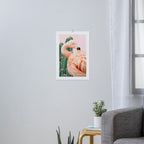 Flamingo & Cactus #society6 #decor #buyart Art Print Gallery Image 3