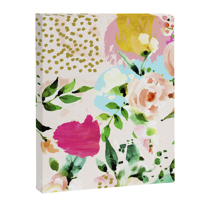 Floral Blush #society6 #decor #buyart Canvas Print Gallery Image 1