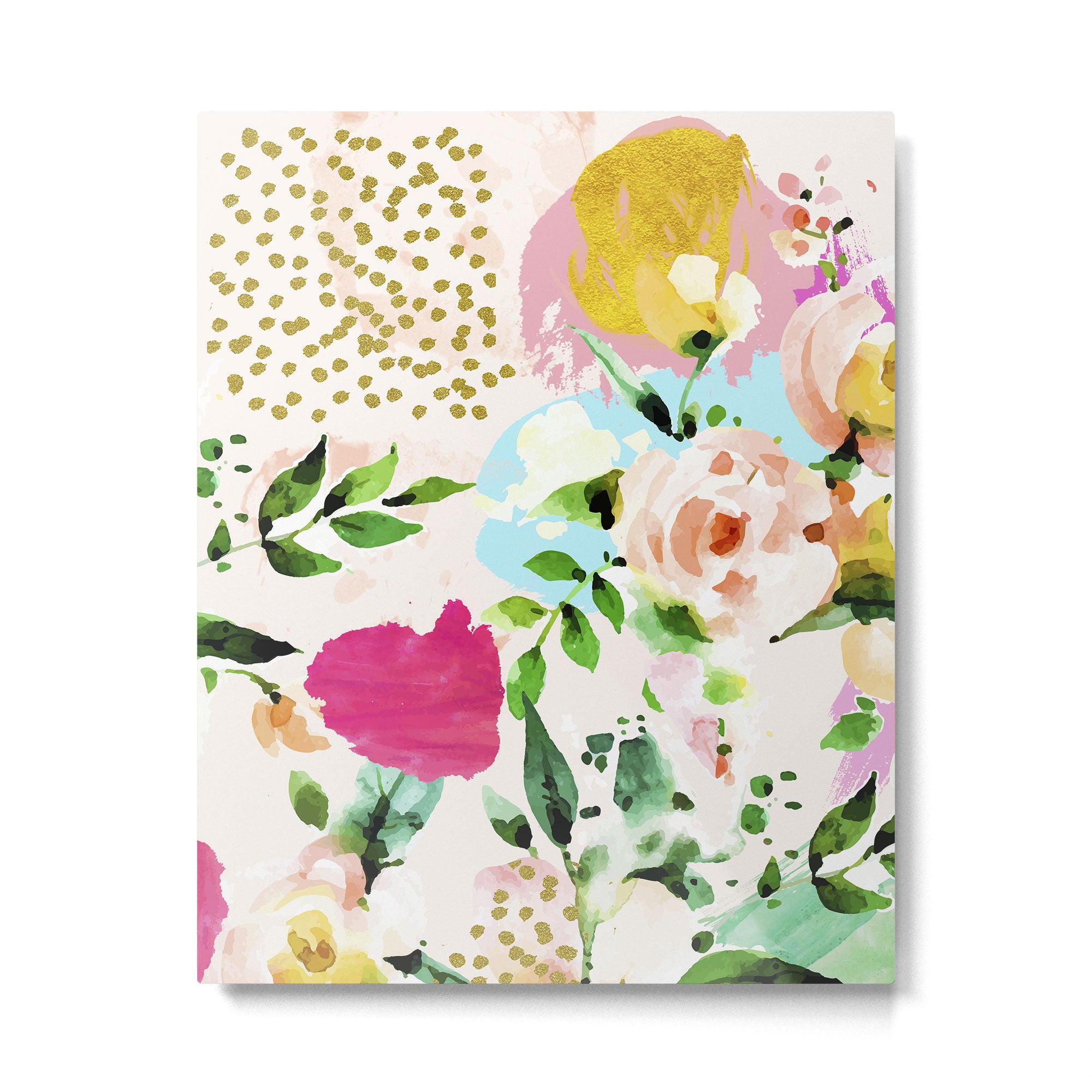Floral Blush #society6 #decor #buyart Metal Print Gallery Image 4