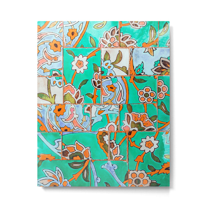 Floral Morocco Metal Print Gallery Image 1