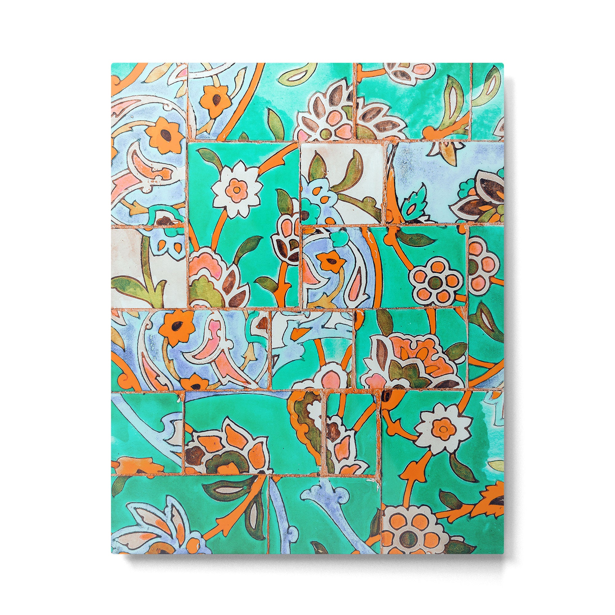 Floral Morocco Metal Print Gallery Image 4