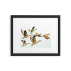 Fly Away || #photography #birds Framed Art Print Gallery Image 4