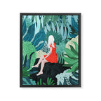 Forest Gaze Framed Canvas Print Gallery Image 6