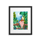 Forest Moon Bohemia Framed Art Print Gallery Image 5
